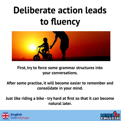Grammar in Conversation Deliberate action